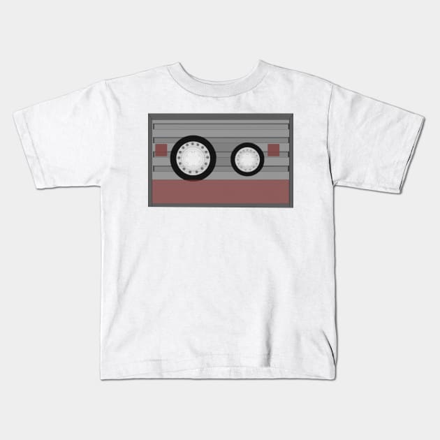 Cassette Tape Kids T-Shirt by Cool Duck's Tees